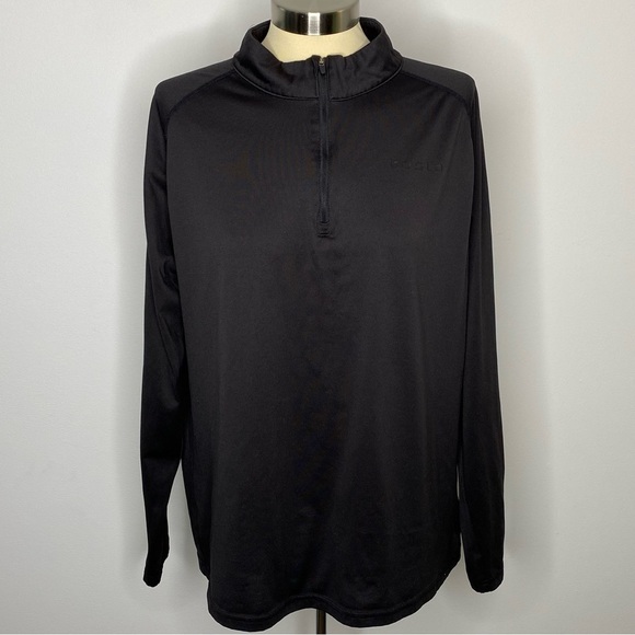 Tesla Black Quarter Zip Pullover - Picture 2 of 7